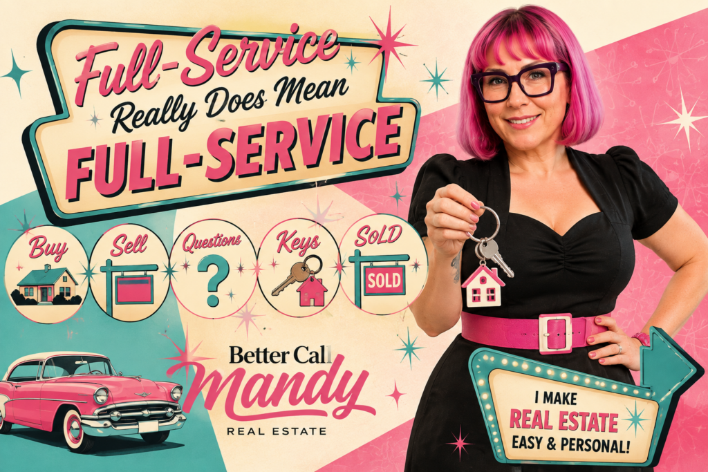 Mandy Florence Mahon, full-service Utah real estate agent, helping clients buy, sell, ask questions, navigate the process and get the keys to their new home.