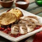 Grilled Chicken with Eggplant Parmesan